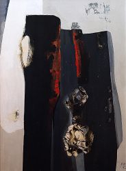 Abstraktion, 1962, 170x130cm, Kunstharz