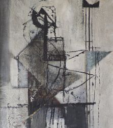 Chellospieler 49x44, KH, 1954