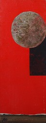 Planet, 1978, 100x39cm, Acryl
